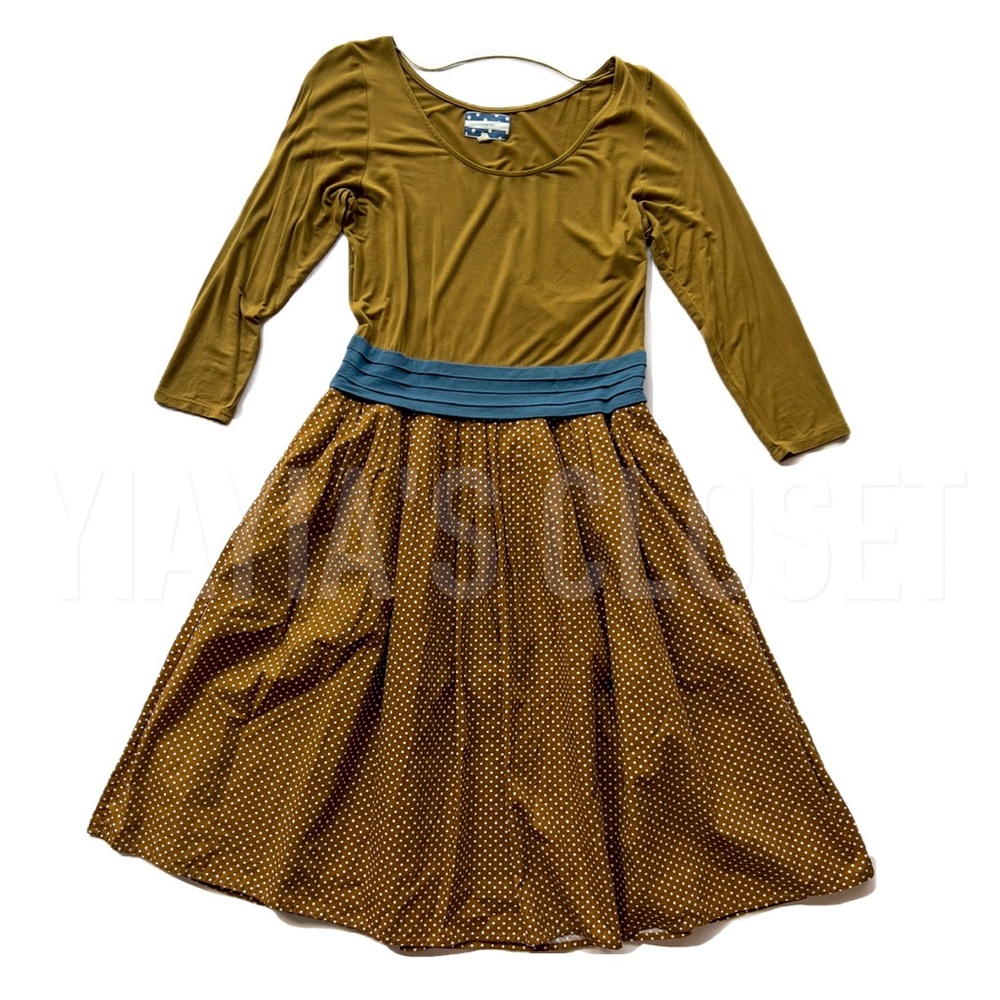 Anthropologie Comme Toi Women's LG Retro 50's Style A-Line Dress